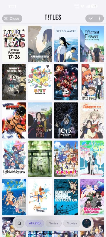 All anime titles!All anime titles!